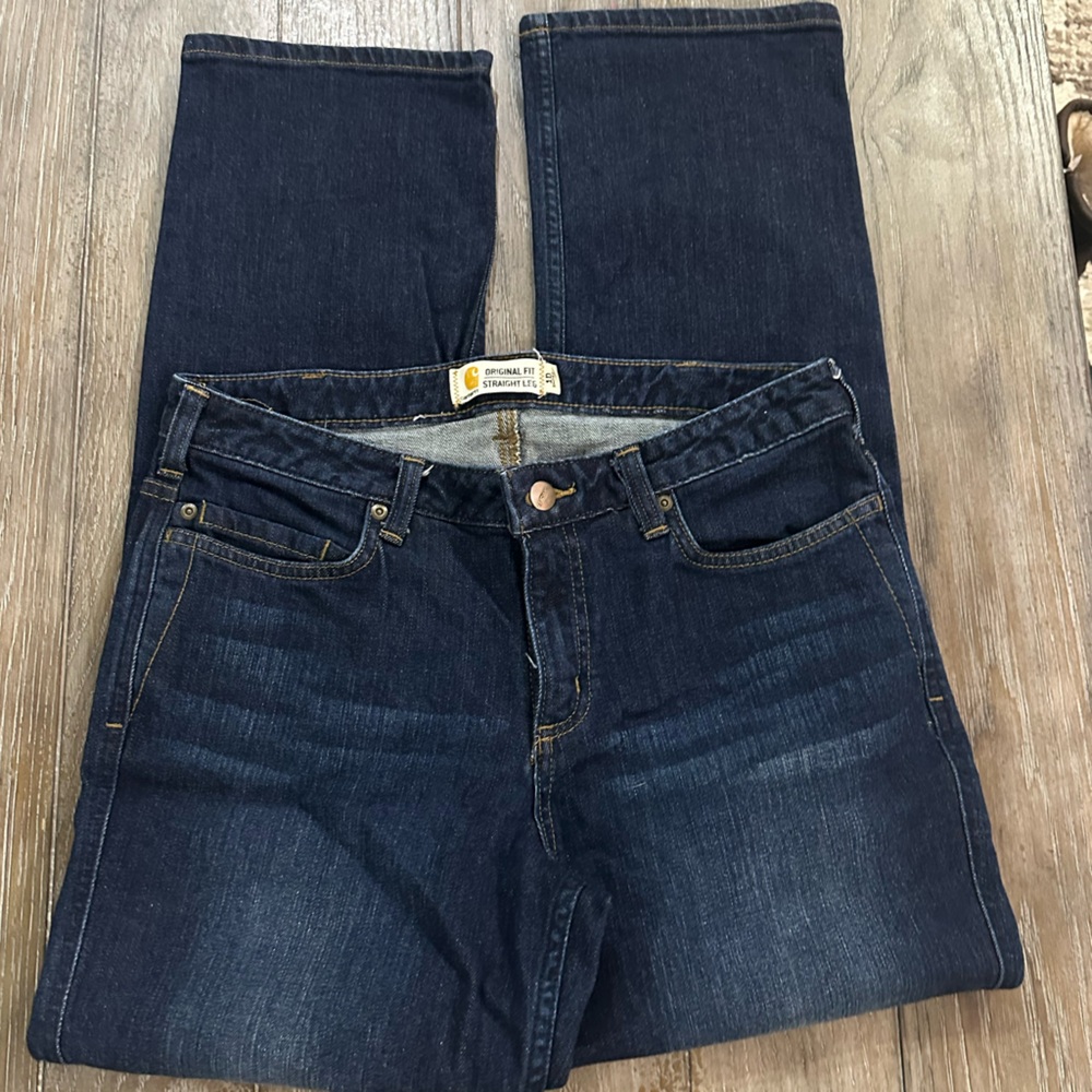 Carhartt Dark Blue Women's Jeans